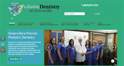 Desktop Screenshot of pediatricdentistryofgreenville.com